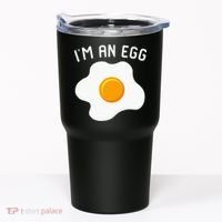 IM An Egg Costume Funny Halloween Present Fried Egg Tumbler thumb 0