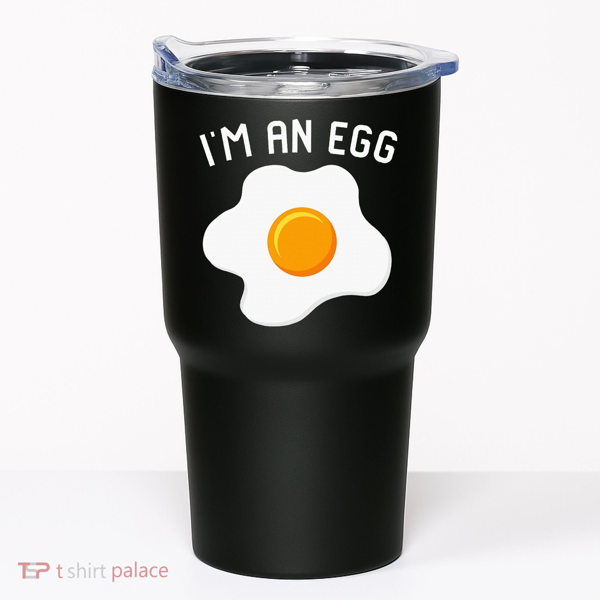 IM An Egg Costume Funny Halloween Present Fried Egg Tumbler