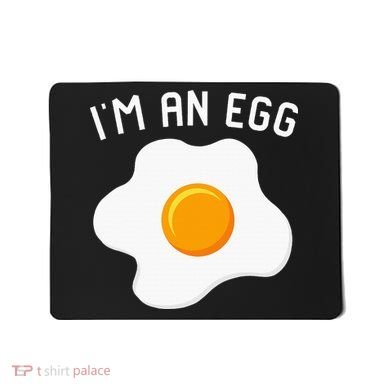 IM An Egg Costume Funny Halloween Present Fried Egg Mousepad