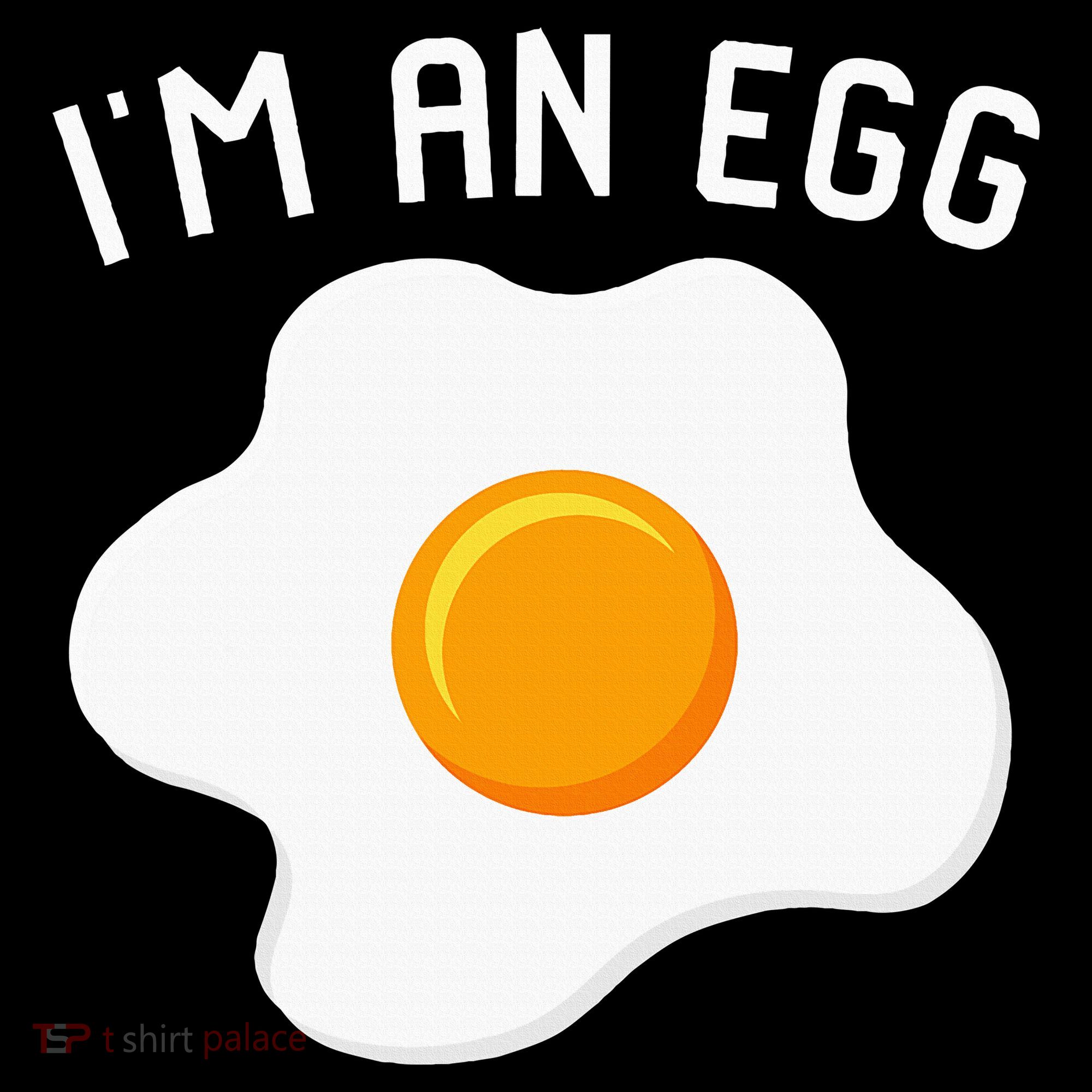 IM An Egg Costume Funny Halloween Present Fried Egg Women's Long Sleeve Shirt