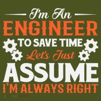 I’m An Engineer To Save Time Let’s Just Assume I Am Right The Baniff Cuffed Pom Beanie thumb 2