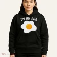 I'm An Egg Costume Funny Halloween Present Fried Egg Costume Hoodie thumb 5