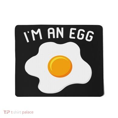 I'm An Egg Costume Funny Halloween Present Fried Egg Costume Mousepad
