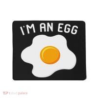I'm An Egg Costume Funny Halloween Present Fried Egg Costume Mousepad thumb 0