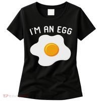 I'm An Egg Costume Funny Halloween Present Fried Egg Costume Women's T-Shirt thumb 0