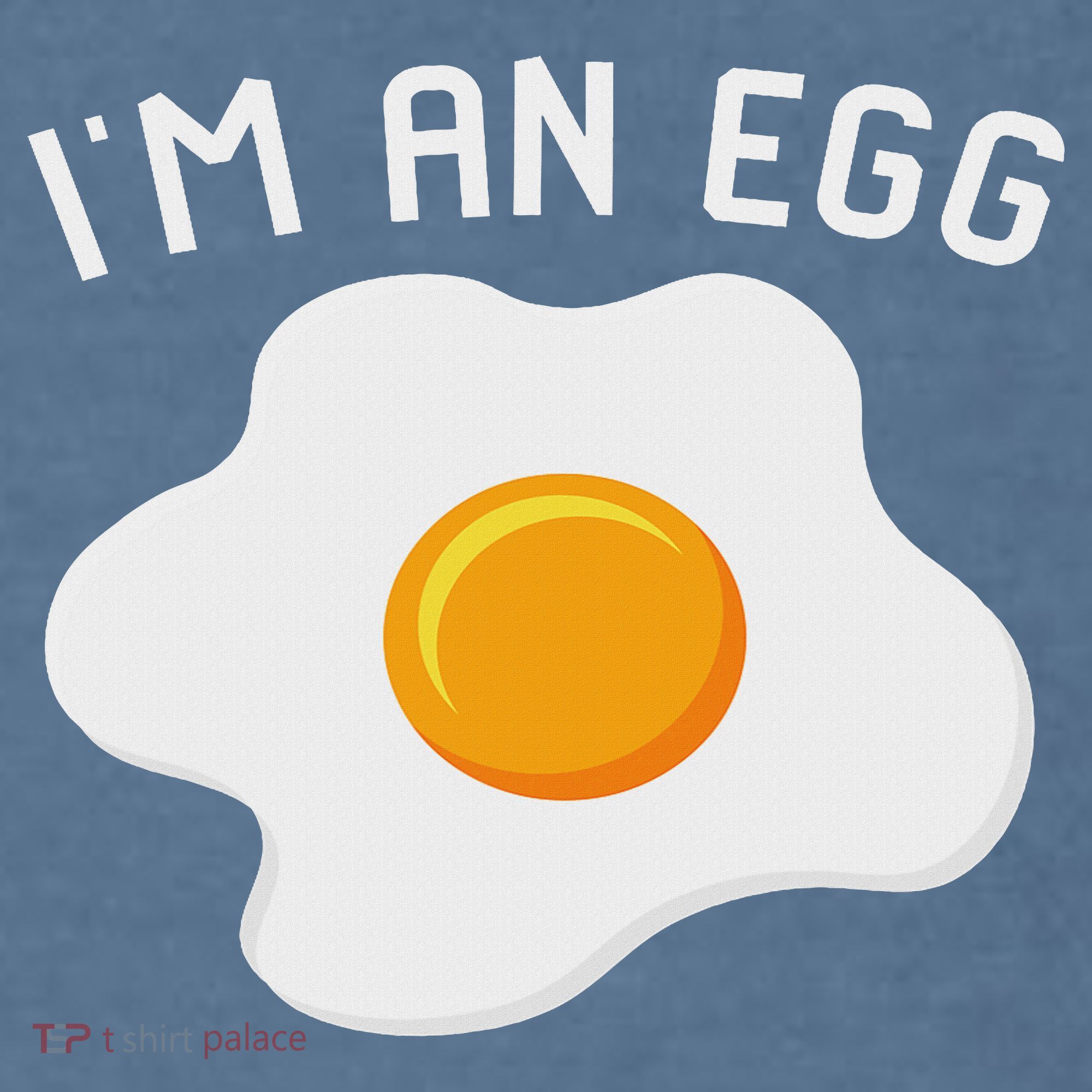 I'm An Egg Costume Funny Halloween Present Fried Egg Costume Comfort Colors Garment-Dyed Hooded Sweatshirt
