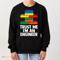 I´m An Engineer  Building Blocks Brick  Women's Sweatshirt thumb 0