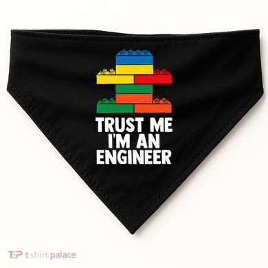 I´m An Engineer  Building Blocks Brick  USA-Made Doggie Bandana