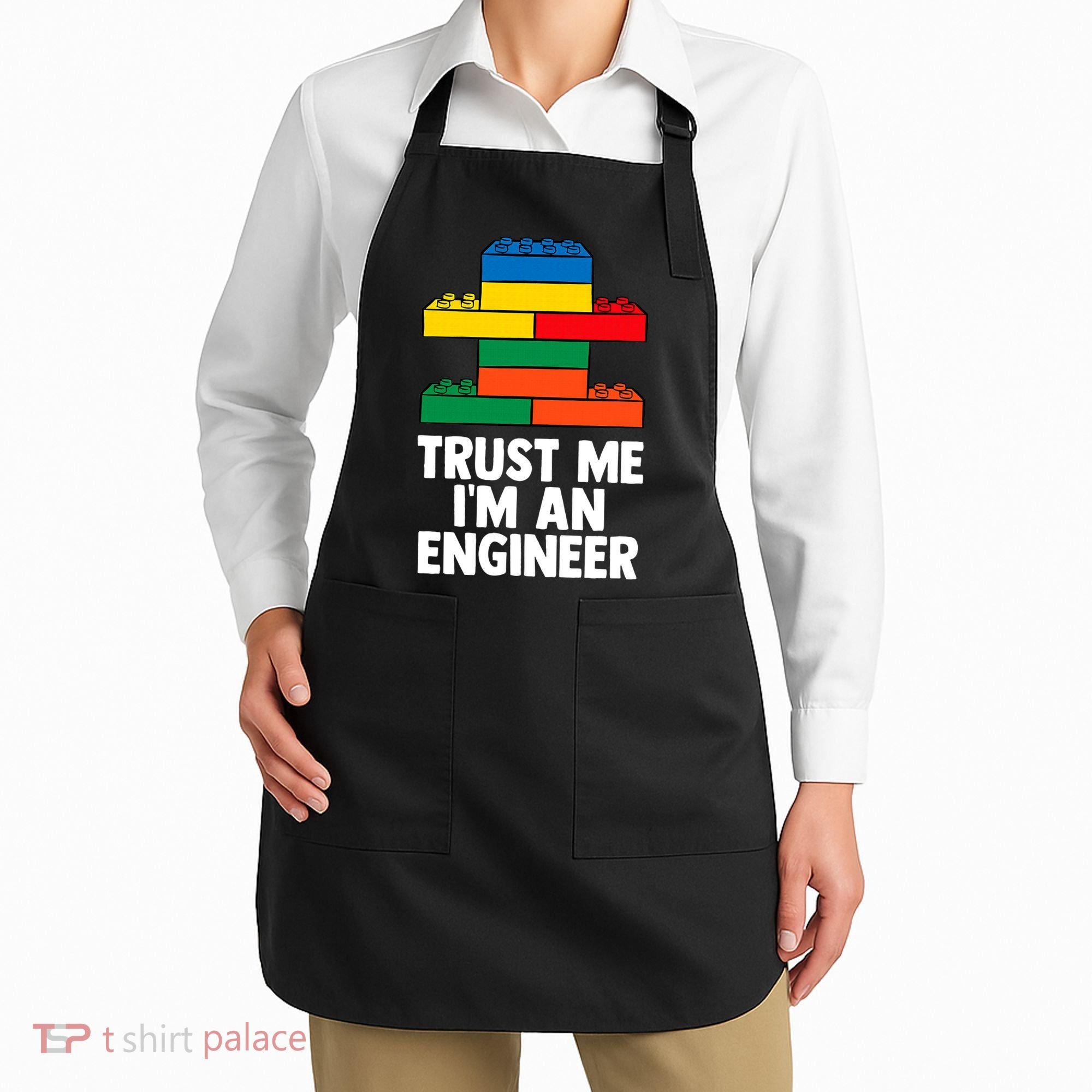 I´m An Engineer  Building Blocks Brick  Apron