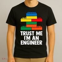 I´m An Engineer  Building Blocks Brick  T-Shirt thumb 3