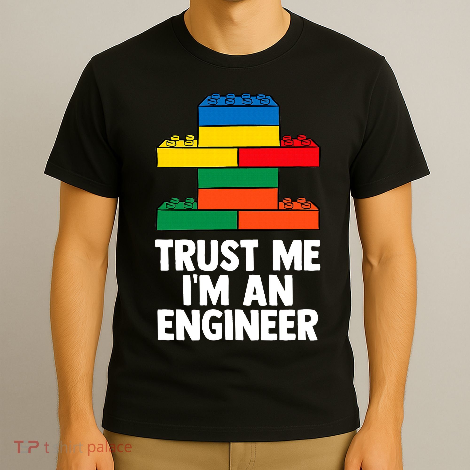 I´m An Engineer  Building Blocks Brick  T-Shirt