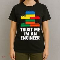 I´m An Engineer  Building Blocks Brick  T-Shirt thumb 4