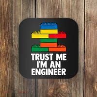 I´m An Engineer  Building Blocks Brick  Coaster thumb 0