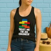 I´m An Engineer  Building Blocks Brick  Women's Tank Top thumb 2