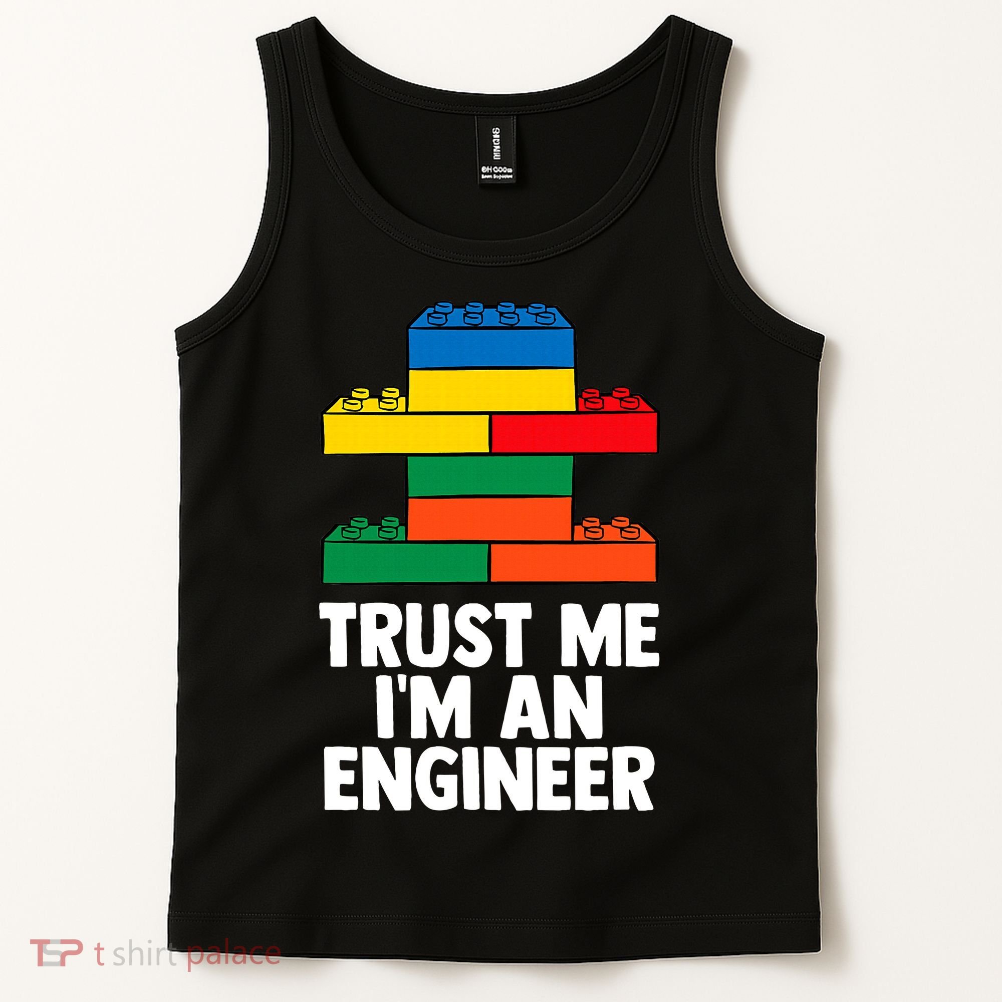 I´m An Engineer  Building Blocks Brick  Tank Top