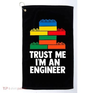 I´m An Engineer  Building Blocks Brick  Golf Towel