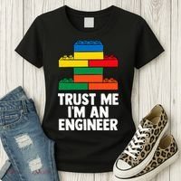 I´m An Engineer  Building Blocks Brick  Women's T-Shirt thumb 3