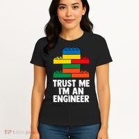 I´m An Engineer  Building Blocks Brick  Women's T-Shirt thumb 4