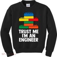 I´m An Engineer  Building Blocks Brick  Kids Sweatshirt thumb 0