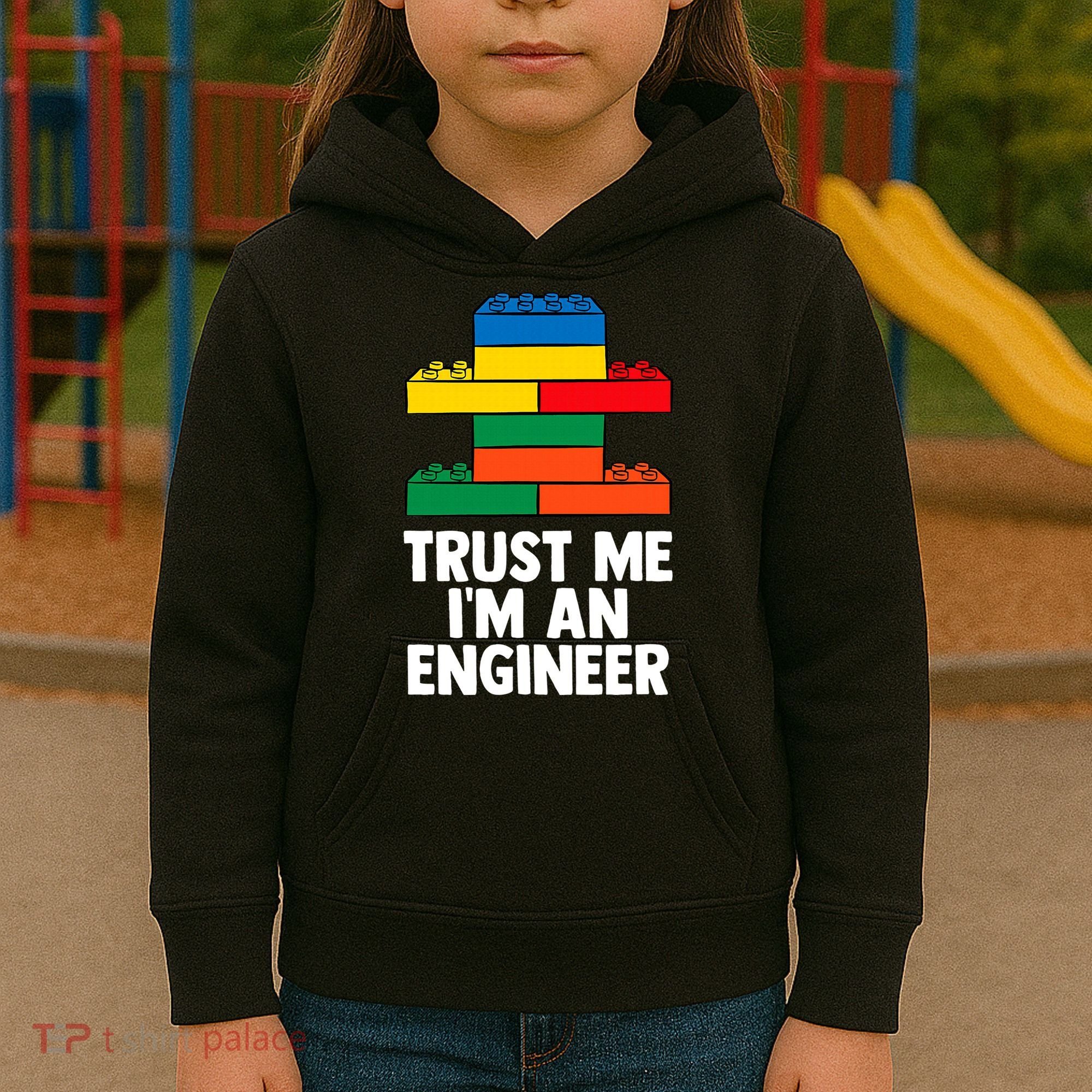I´m An Engineer  Building Blocks Brick  Kids Hoodie