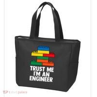 I´m An Engineer  Building Blocks Brick  Tote Bag thumb 3