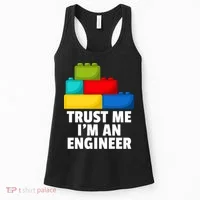 I´m An Engineer Building Blocks Brick Toy Builder Women's Tank Top thumb 0