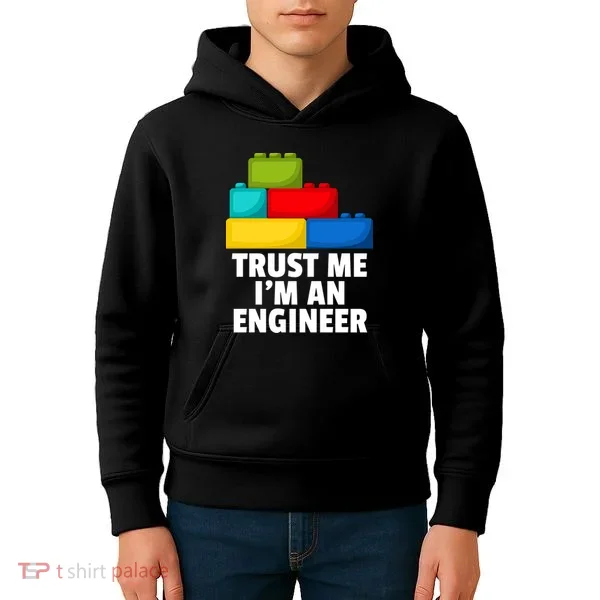 I´m An Engineer Building Blocks Brick Toy Builder Kids Hoodie
