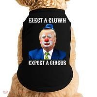 Impeach Antitrump Elect A Clown Expect A Circus Doggie Tank thumb 0