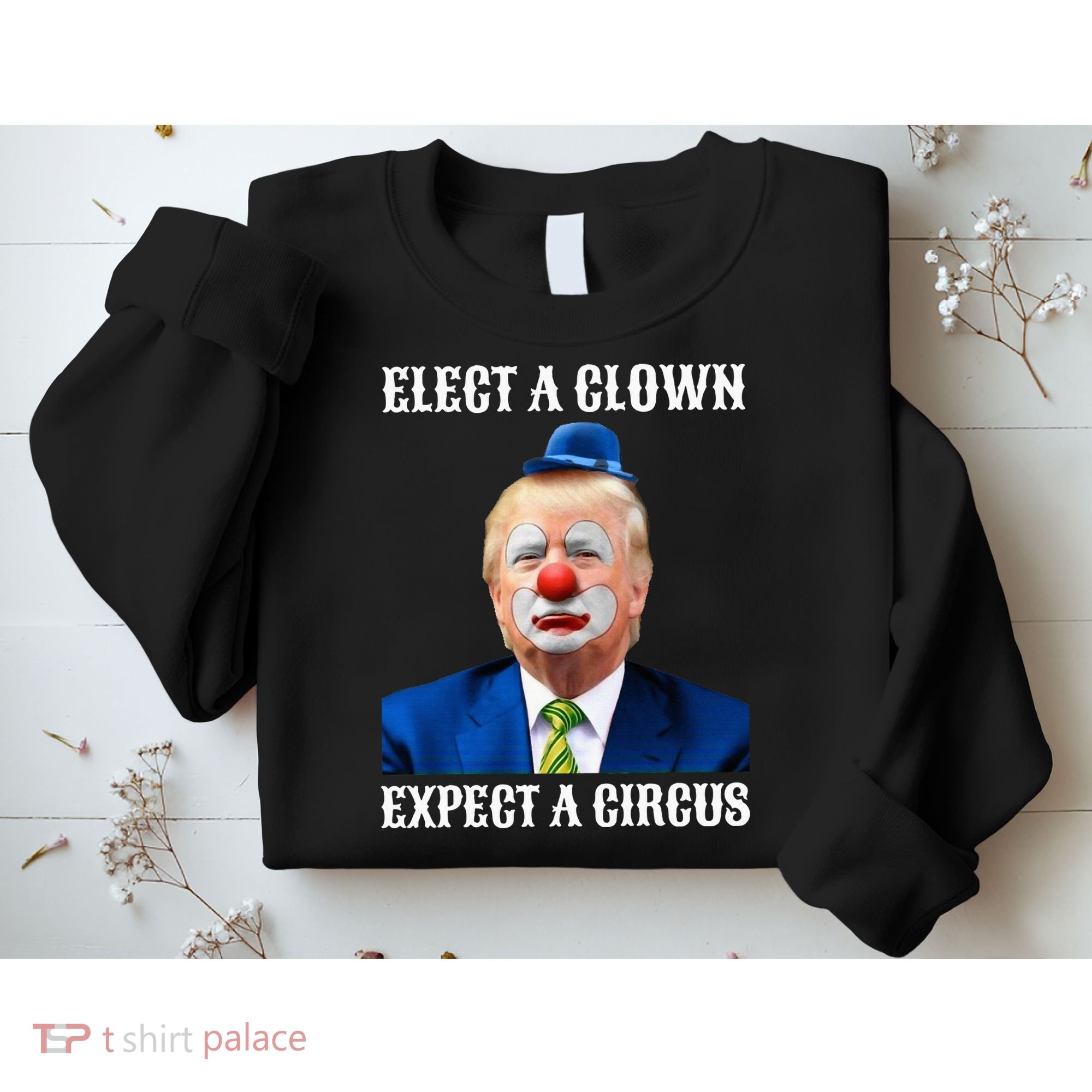 Impeach Antitrump Elect A Clown Expect A Circus Sweatshirt