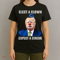 Impeach Antitrump Elect A Clown Expect A Circus T-Shirt thumb 4