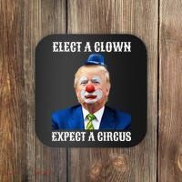 Impeach Antitrump Elect A Clown Expect A Circus Coaster thumb 0