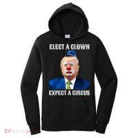 Impeach Antitrump Elect A Clown Expect A Circus Women's Hoodie thumb 0