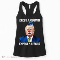 Impeach Antitrump Elect A Clown Expect A Circus Women's Tank Top thumb 0