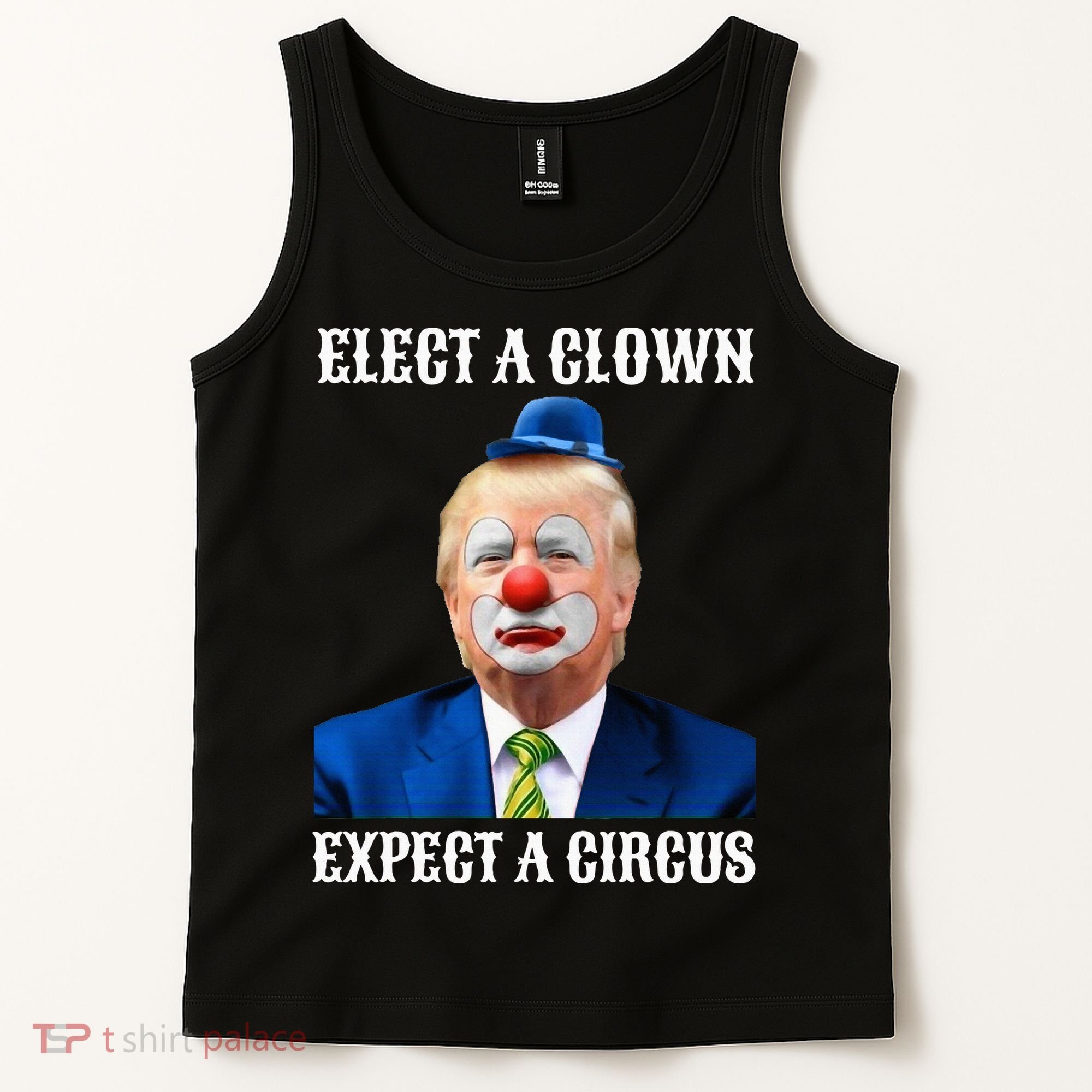 Impeach Antitrump Elect A Clown Expect A Circus Tank Top