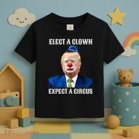 Impeach Antitrump Elect A Clown Expect A Circus Toddler T-Shirt thumb 3