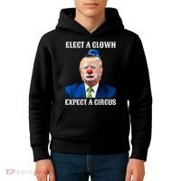 Impeach Antitrump Elect A Clown Expect A Circus Kids Hoodie thumb 4