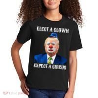 Impeach Antitrump Elect A Clown Expect A Circus Kids T-Shirt thumb 2