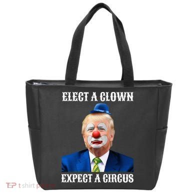 Impeach Antitrump Elect A Clown Expect A Circus Tote Bag