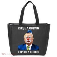 Impeach Antitrump Elect A Clown Expect A Circus Tote Bag thumb 0