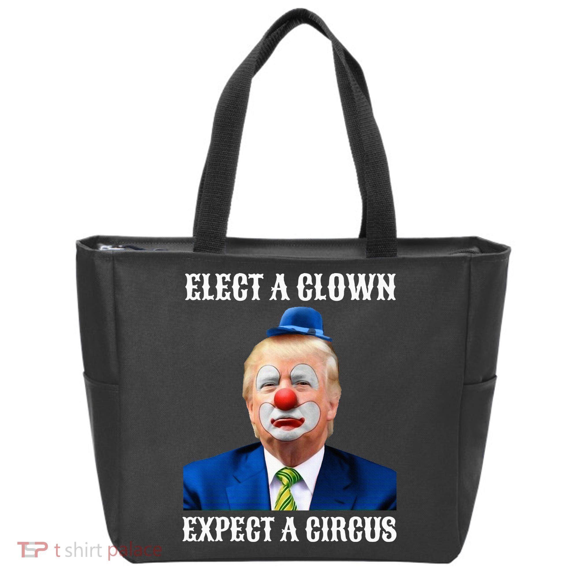 Impeach Antitrump Elect A Clown Expect A Circus Tote Bag