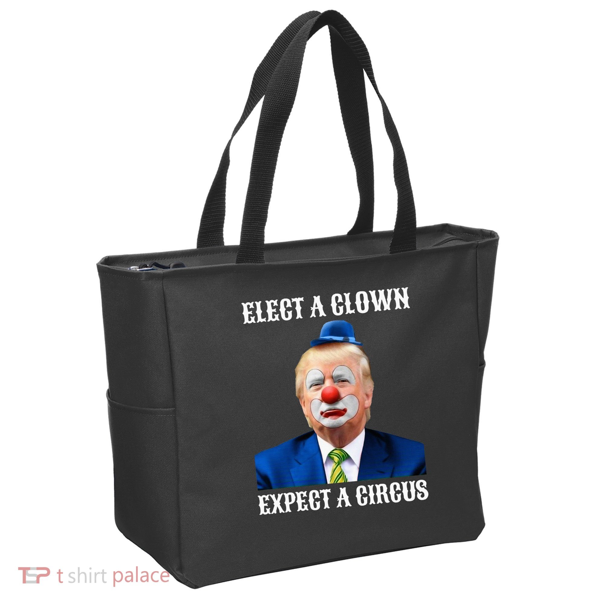 Impeach Antitrump Elect A Clown Expect A Circus Tote Bag