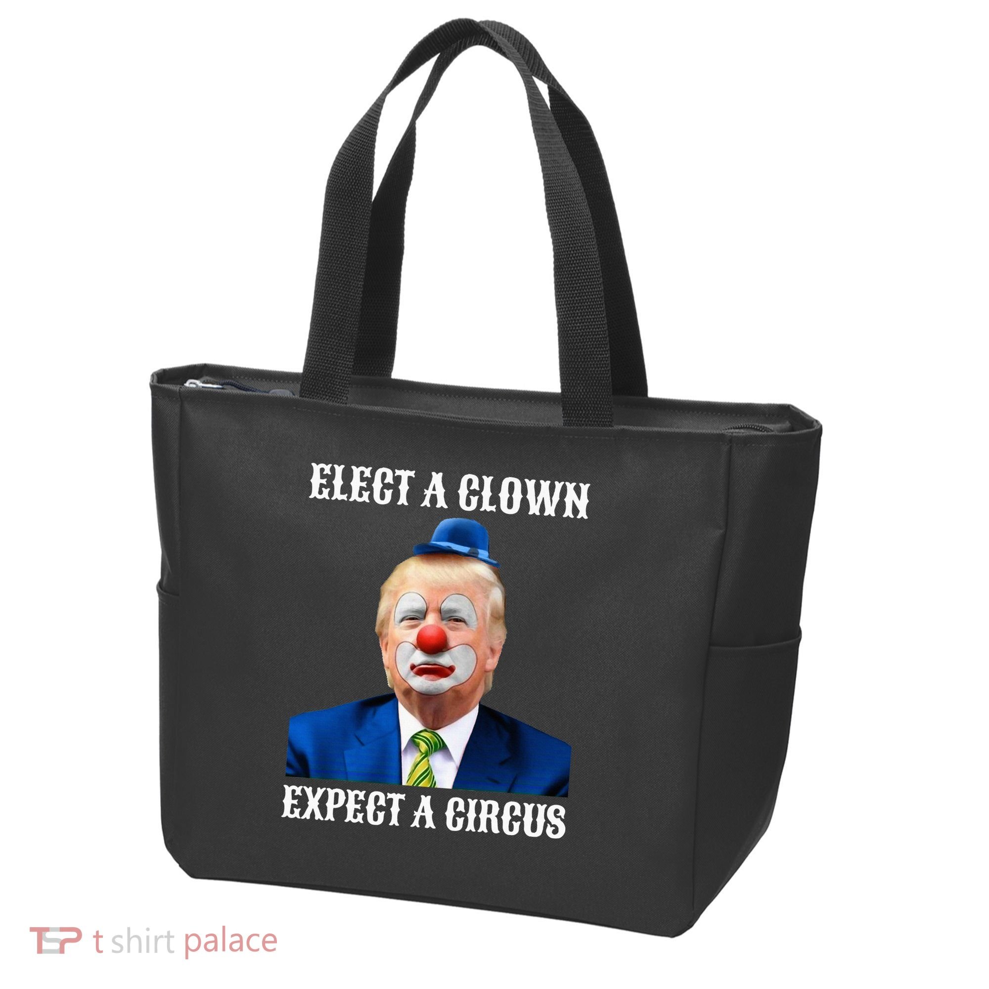 Impeach Antitrump Elect A Clown Expect A Circus Tote Bag