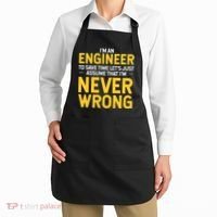 I'm An Engineer To Save Time Apron thumb 2