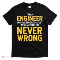I'm An Engineer To Save Time T-Shirt thumb 0