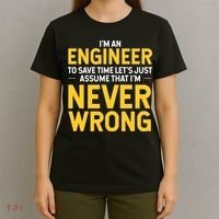 I'm An Engineer To Save Time T-Shirt thumb 4