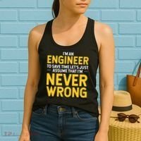 I'm An Engineer To Save Time Women's Tank Top thumb 2