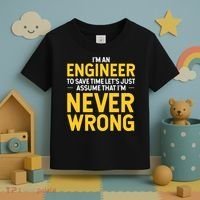I'm An Engineer To Save Time Toddler T-Shirt thumb 3