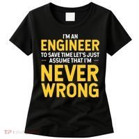 I'm An Engineer To Save Time Women's T-Shirt thumb 0