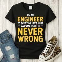 I'm An Engineer To Save Time Women's T-Shirt thumb 3