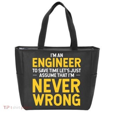 I'm An Engineer To Save Time Tote Bag
